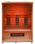 infrared light inside health mate enrich iii sauna