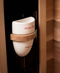 aromatherapy container in health mate enrich ii sauna