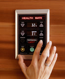 control panel on health mate enrich ii sauna