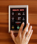 control panel on health mate enrich iii sauna